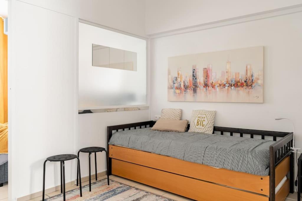 Brand New Bright Modern 6Bdr Apt-1Min To Acropolis Aten Exteriör bild