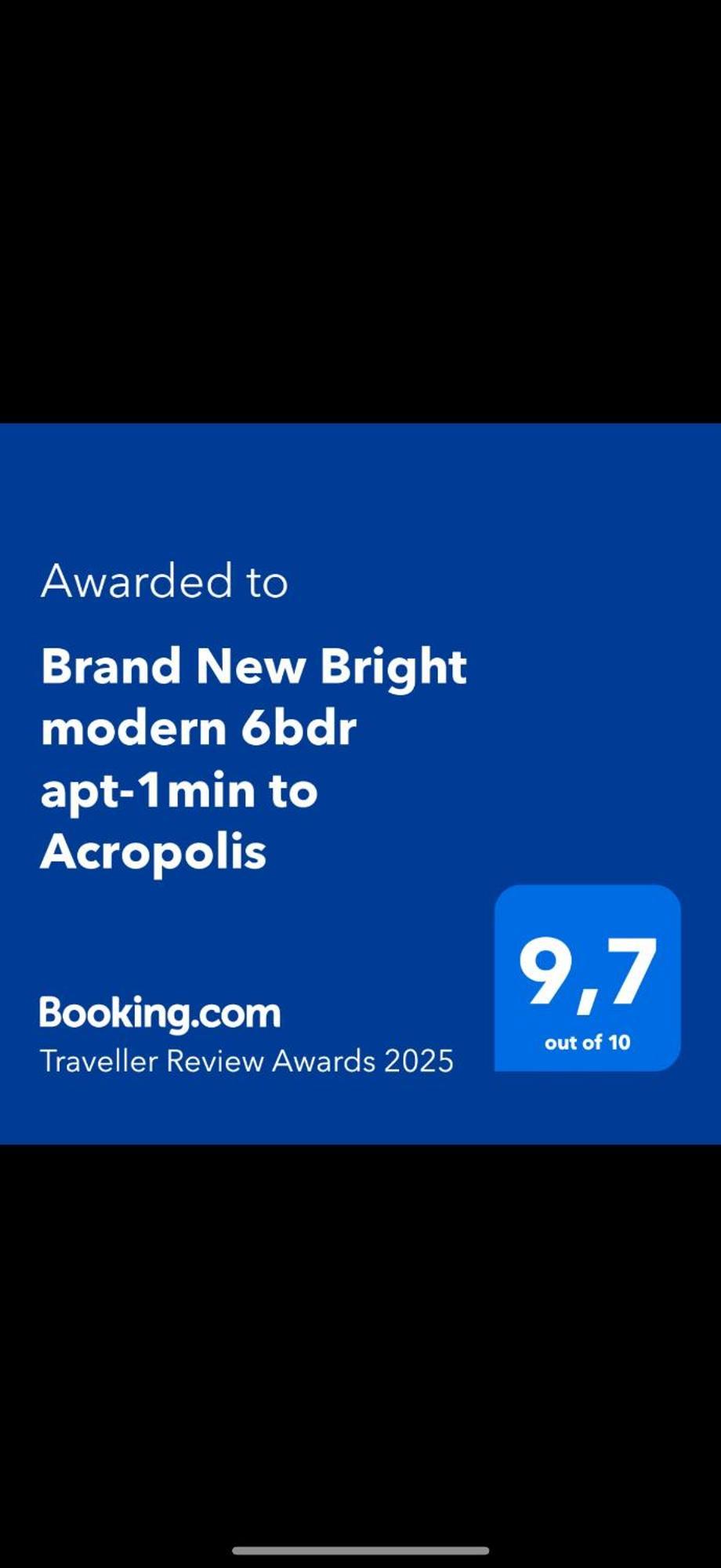 Brand New Bright Modern 6Bdr Apt-1Min To Acropolis Aten Exteriör bild